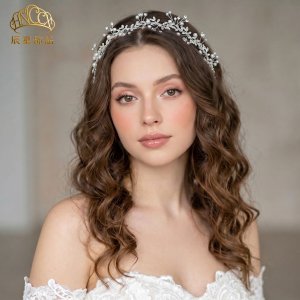 Rhinestone Pearl Bridal 