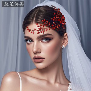 Rhinestone Bridal Hair B