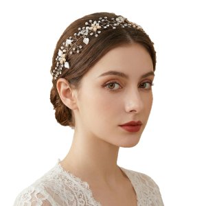 Floral Pearl Rhinestone 