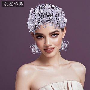 Luxury White Crystal Bri