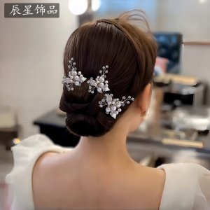 Popular Alloy Floral Hai