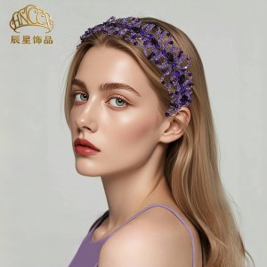 Popular Purple Bow Beade